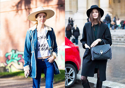 帽子是顯臉小的利器，秋冬就是要以帽取人